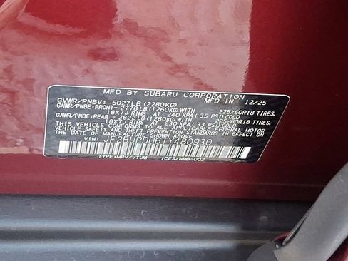 New 2026 Subaru Outback Wilderness AWD/4WD image 22