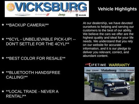 Used 2023 Jeep Gladiator Sport AWD/4WD image 7