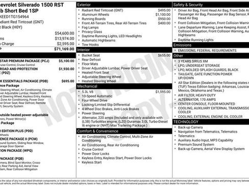 New 2026 Chevrolet Silverado 1500 RST w/ RST All Star Premium Package image 4