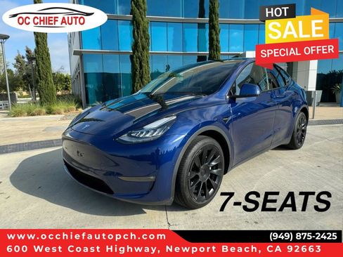 Used 2024 Tesla Model Y Long Range AWD/4WD image 1