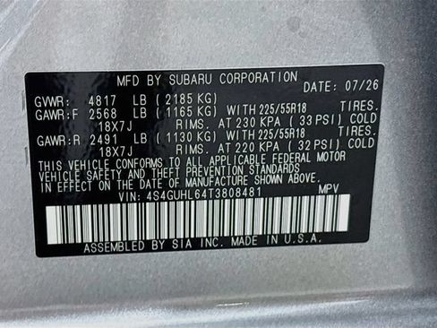New 2026 Subaru Crosstrek 2.5i Limited AWD/4WD image 28
