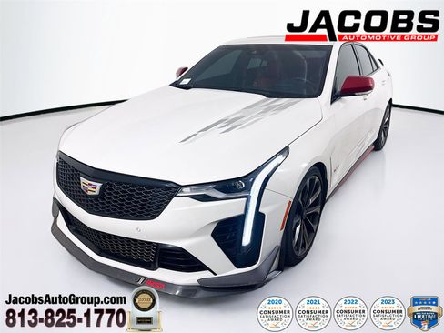 Used 2023 Cadillac CT4 V Blackwing w/ Road Atlanta IMSA Edition RWD image 1