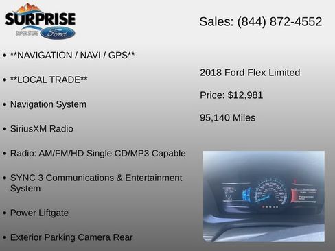 Used 2018 Ford Flex Limited FWD image 6
