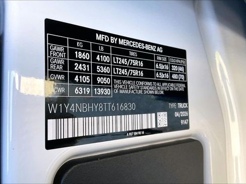 New 2026 Mercedes-Benz Sprinter 2500 image 10
