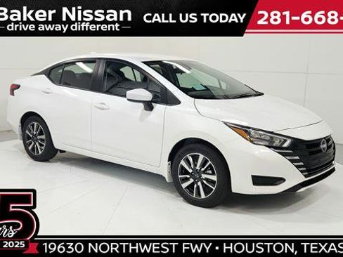 Certified 2025 Nissan Versa SV w/ Trunk Package FWD image 1