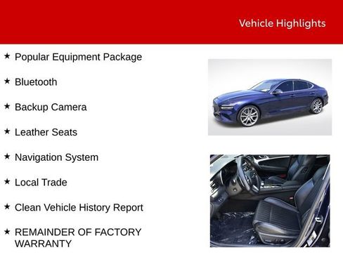Used 2022 Genesis G70 3.3T RWD image 9