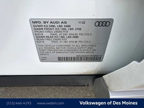 Used 2023 Audi Q5 2.0T Premium Plus image 20