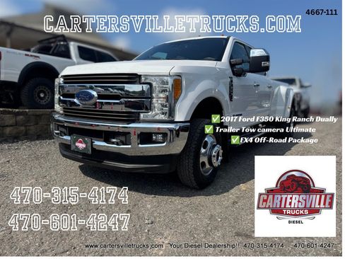 Used 2017 Ford F350 King Ranch w/ Chrome Package AWD/4WD image 1