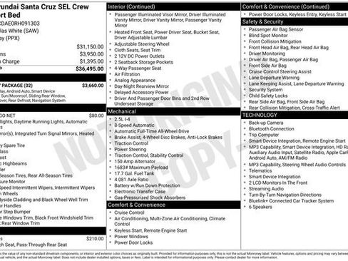 Used 2024 Hyundai Santa Cruz SEL w/ Activity Package AWD/4WD image 28