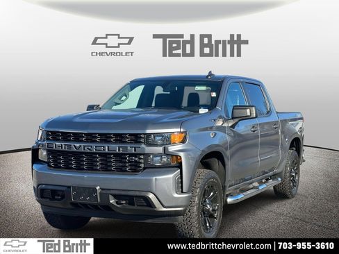 Used 2022 Chevrolet Silverado 1500 Custom w/ LPO, Dark Essentials Package image 1
