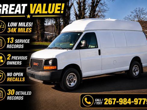 Used 2015 GMC Savana 2500 LS w/ Cold Climate Package RWD image 1