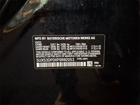 Used 2023 BMW X3 xDrive30i image 30