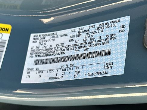 Certified 2022 Ford Bronco Big Bend AWD/4WD image 29