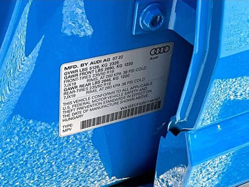 Certified 2022 Audi Q3 2.0T Premium Plus w/ Premium Plus Package image 30