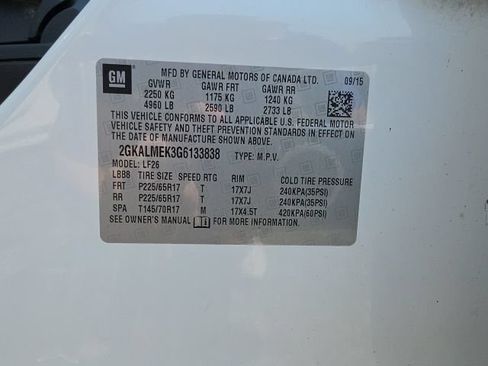 Used 2016 GMC Terrain SLE FWD image 34