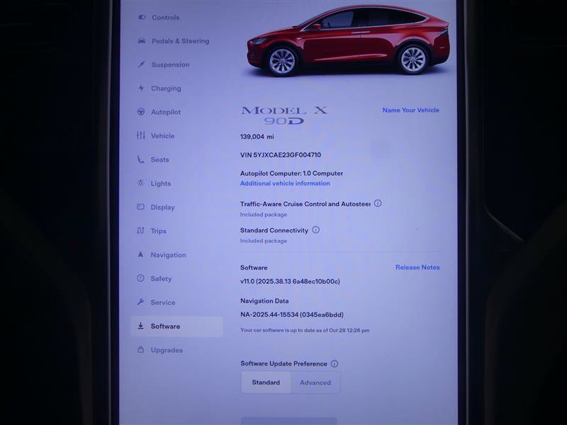 Used 2016 Tesla Model X 90D AWD/4WD image 9
