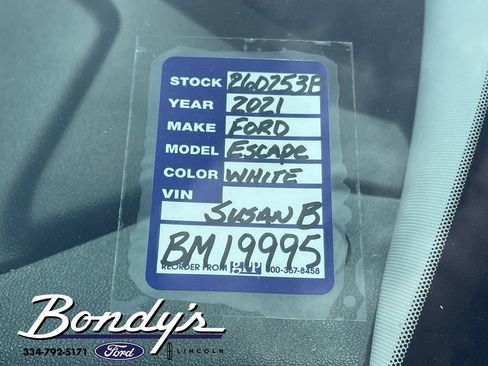 Used 2021 Ford Escape SE w/ Convenience Package image 21