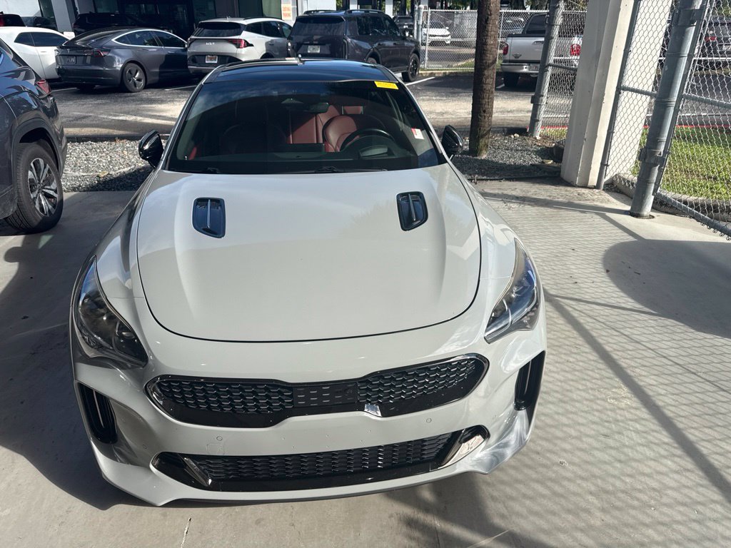 Certified 2023 Kia Stinger GT2 w/ Red Interior Color Package RWD image 13