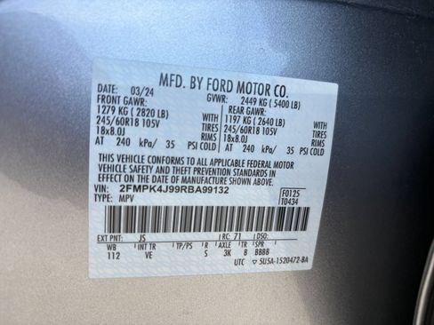 Used 2024 Ford Edge SEL AWD/4WD image 30