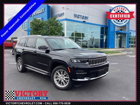Used 2021 Jeep Grand Cherokee L Summit w/ Luxury Tech Group V image 1