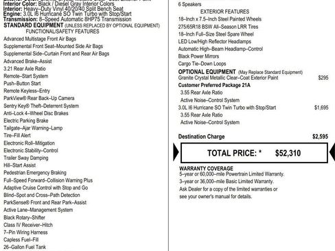 New 2026 RAM 1500 Tradesman AWD/4WD image 2