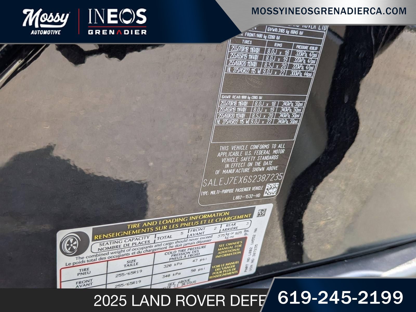 Used 2025 Land Rover Defender 110 S AWD/4WD image 25