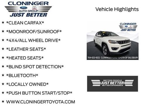 Used 2020 Jeep Compass Limited AWD/4WD image 3