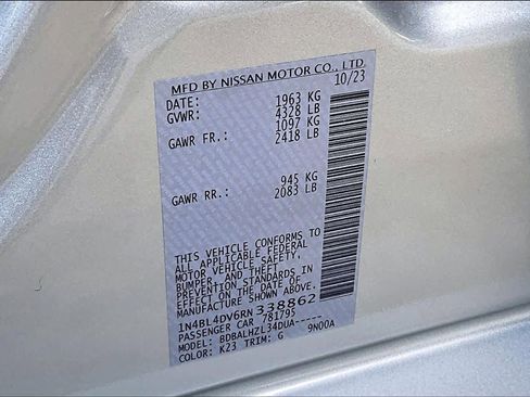 Used 2024 Nissan Altima 2.5 SV image 33