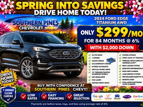Used 2024 Ford Edge Titanium AWD/4WD image 5
