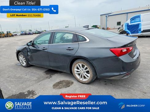 Used 2018 Chevrolet Malibu Hybrid w/ Leather Package FWD image 3