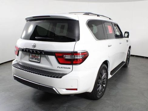 Certified 2022 Nissan Armada Platinum w/ Captain's Chairs Package RWD image 4