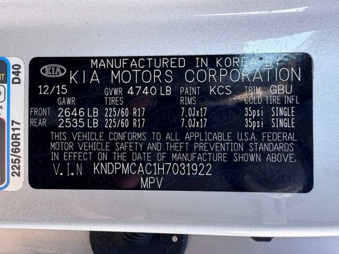 Used 2017 Kia Sportage LX w/ LX Popular Package AWD/4WD image 40