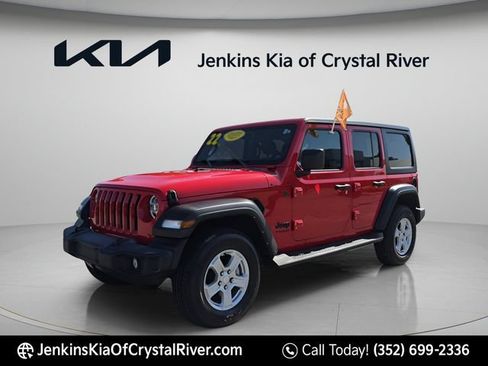 Used 2022 Jeep Wrangler Unlimited Sport AWD/4WD image 14