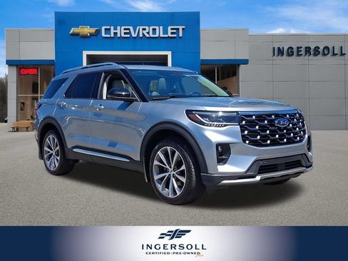 Used 2025 Ford Explorer Platinum w/ Ultimate Package AWD/4WD image 1