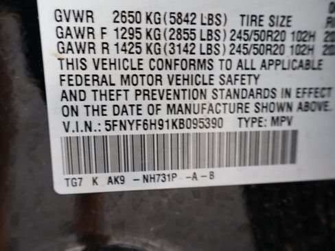 Used 2019 Honda Pilot Touring image 13