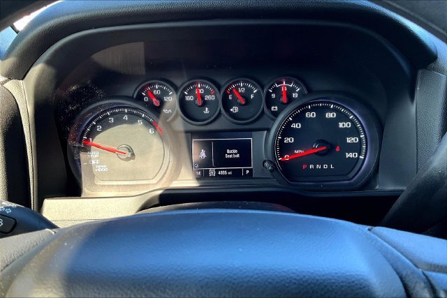 Used 2026 Chevrolet Silverado 1500 Custom w/ Turbomax Blackout Package AWD/4WD image 14