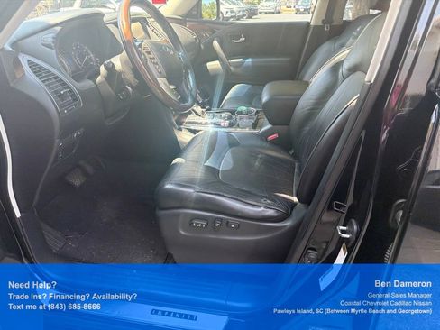Used 2014 INFINITI QX80 4WD w/ Deluxe Touring Package image 4