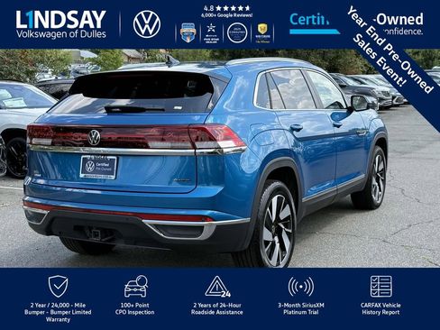 Certified 2024 Volkswagen Atlas Cross Sport SEL image 8
