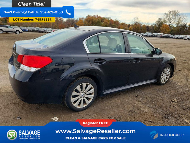 Used 2012 Subaru Legacy 2.5i Limited AWD/4WD image 4