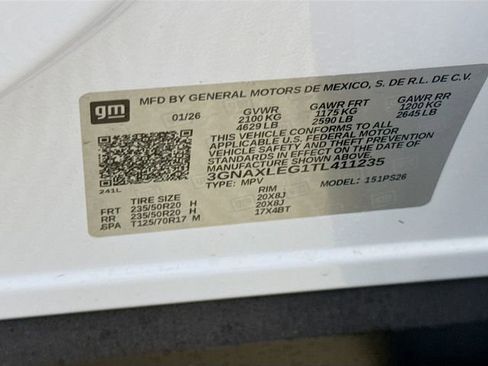 New 2026 Chevrolet Equinox RS image 35