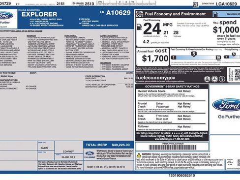 Used 2020 Ford Explorer Limited image 5