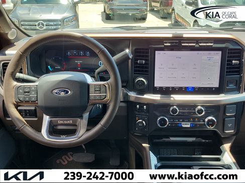 Used 2024 Ford F350 King Ranch w/ Chrome Package AWD/4WD image 16