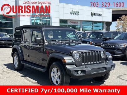 Certified 2022 Jeep Wrangler Unlimited Sport