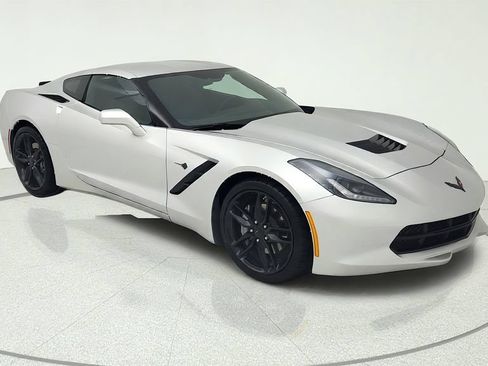 Certified 2019 Chevrolet Corvette Stingray Coupe w/ Carbon Flash Badge Package RWD image 1