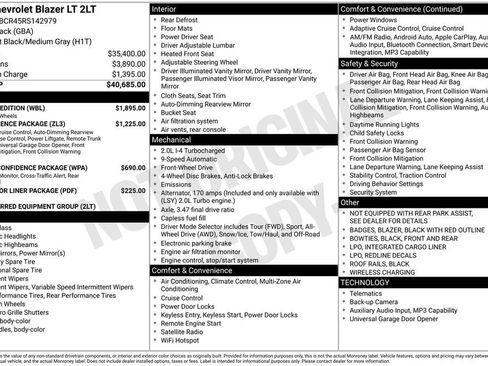 Used 2024 Chevrolet Blazer LT w/ Redline Edition image 11