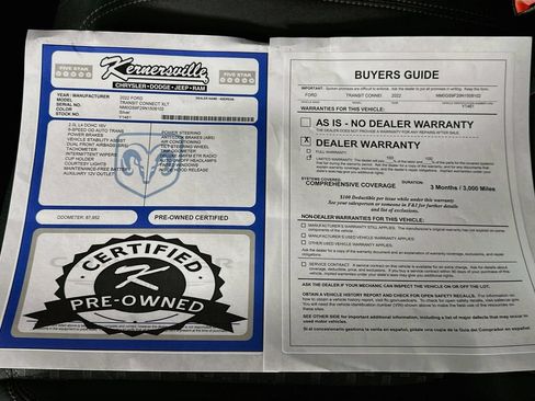Used 2022 Ford Transit Connect XLT FWD image 33