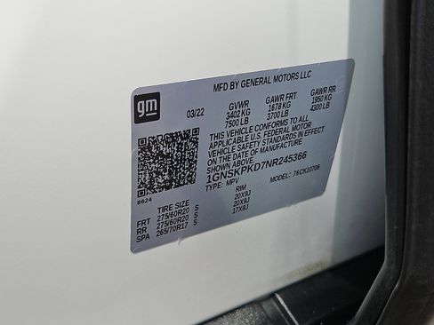 Used 2022 Chevrolet Tahoe Z71 AWD/4WD image 26
