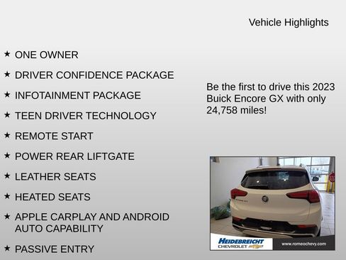 Certified 2023 Buick Encore GX Essence w/ Experience Buick Package image 7