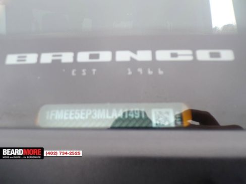 Used 2021 Ford Bronco First Edition image 38