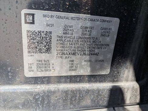 Used 2018 Chevrolet Equinox Premier FWD image 15